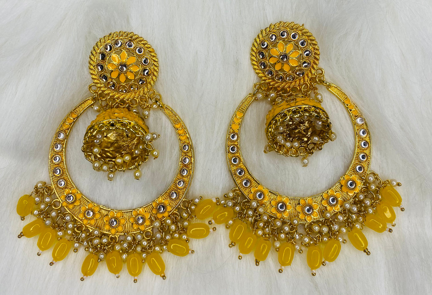 Taare Regal Gold Earrings